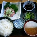 栄寿司 - ねぎとろ定食