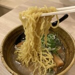 麺処まるは BEYOND - 麺はこんな感じ