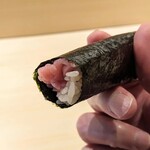神楽坂すし旭飛 - 中落ち海苔巻