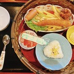 有馬温泉 太閤の湯 湯の山街道 - 竹籠お子様ランチ（770円）