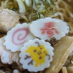 喜多方ラーメン 天高盛 - 正月用ナルトが追加