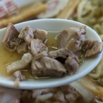 喜多方ラーメン 天高盛 - 刻まれたチャーシュー