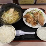 Sau Suvira - からあげミニラーメンセット※からあげ2個セット