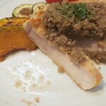 キッチン ブルー グローブ - 肉汁も残したくなく