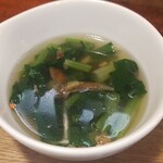 キッチン ブルー グローブ - 茸が出てきました