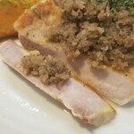 キッチン ブルー グローブ - ２つ目もデュクセルを添えて