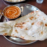 タージマハル - ポークカレーセットナン