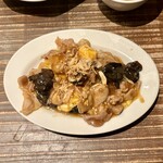 新新京 - 豚肉とキクラゲの玉子炒め ¥770