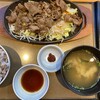 やよい軒 - 野菜とラムのジンギスカン定食（ラム肉1.5倍）