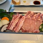 ステーキハウス 森吉 森のテラス - 笑子豚