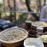 Jindaiji Soba Aokiya - とろろそば(冷) 960円