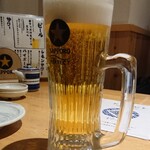 ヤマヤ鮮魚店 弥平 - とりあえずビール