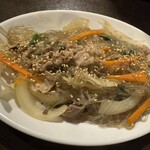 Meishinkan - 牛肉と野菜のチャプチェ
