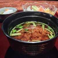赤坂 津つ井 総本店 - 赤出汁も美味しかったです！