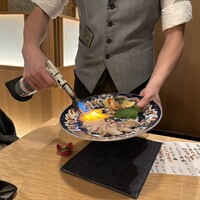 対馬のどぐろとイカ活き造り 博多 魚蔵 都ホテル店 - 