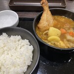 CoCo壱番屋 - 骨付きチキンスープカレー