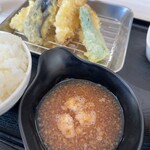 いっせ - 天ぷら定食(ご飯大盛)