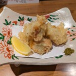 ⽥町そばまえ by moto - 「鶏天 柚子胡椒添え」