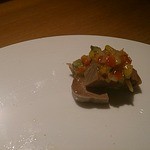 インカメラ コン テラッツァ - 牛タン野菜ピクルスのせ