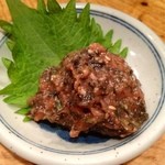 五味鳥 - 梅たたき