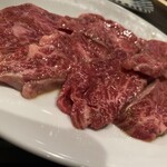 焼肉 和牛上 - 和牛サガリ（塩）1人前¥1550※ハラミが品切れ