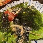 焼肉 和牛上 - 韓国のりサラダ（小）¥480