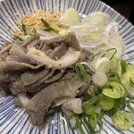 焼肉 和牛上 - 生センマイ刺し¥880（辛味噌ジャン提供あり）