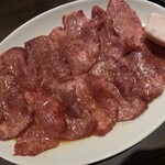 焼肉 和牛上 - タン塩@¥1300   2人前