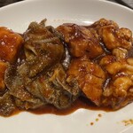 焼肉 和牛上 - ホルモン4種盛¥1280（マルチョウ、センマイ、ミノ、ホルモン）各2枚