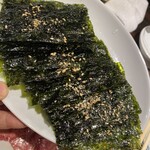 焼肉 和牛上 - 韓国のり¥200