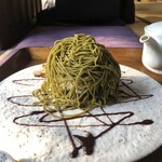 TOHAKU茶館 - 和栗のモンブラン