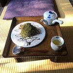 TOHAKU茶館 - 和栗のモンブラン セット 2,420円（税込）