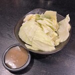 Sumibi Yakitori Kandagawa - 塩ダレキャベツ/350円♪
