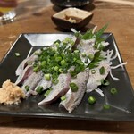 三ぶちゃん - イワシの刺身