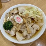 しまだや - チャーシュー特盛り手打ちラーメンです。1日限定10食　1000円
