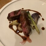 イタリアンレストラン レガーロ テッラ - 近江牛のステーキ