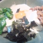 大戸屋 - 手造り豆腐のねばねば小鉢￥３７０