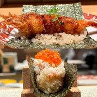 鮨トキドキ串 海老虎 - 