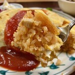 Tomobe Shiyokudou - 具材は、鶏肉と玉ねぎ　バター&ケチャップ味
