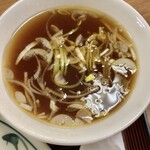 ともべ食堂 - ラーメンスープ