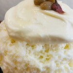 こひる庵 - 酒かすクリームはほどよい酒感で食べやすい！