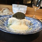 やまぐち - 長崎 九絵 13㌔ 蕪のソース キャビアたっぷり乗せて