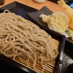 天然温泉竹の郷 - 天ぷらせいろそば