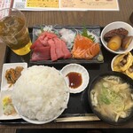 わ楽 - お刺身定食　1,700円