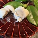 やまぐち - 百合根団子 白味噌風味のフォワグラペーストと百合根ペースト