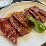 焼肉 炎座 - 安定のハラミ(^^)