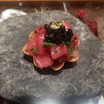 ラチュレ - 大間産鮪のタルトレット