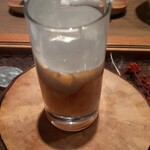 ラチュレ - 蟹と海老のブラン・マンジェ（食べかけ）