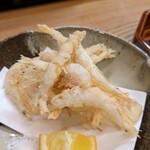 割烹 市川 - 白海老の天麩羅