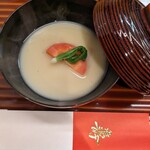 割烹 市川 - 白味噌のお雑煮